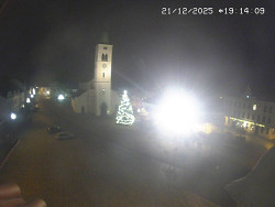 Náměstí, koste sv. Markéty