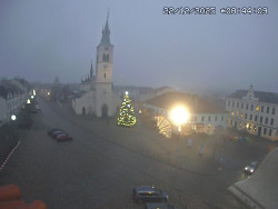 Náměstí, koste sv. Markéty