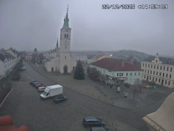 Náměstí, koste sv. Markéty