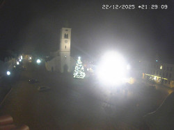 Náměstí, koste sv. Markéty