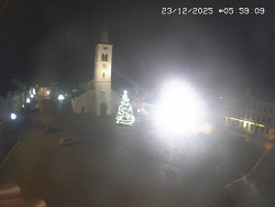 Náměstí, koste sv. Markéty