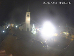 Náměstí, koste sv. Markéty