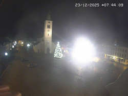 Náměstí, koste sv. Markéty