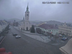 Náměstí, koste sv. Markéty