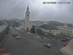 Náměstí, koste sv. Markéty