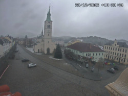 Náměstí, koste sv. Markéty