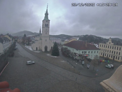 Náměstí, koste sv. Markéty