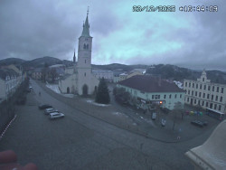 Náměstí, koste sv. Markéty