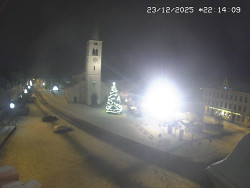 Náměstí, koste sv. Markéty