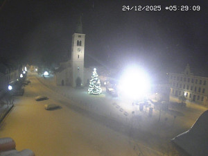 Město Kašperské Hory - Náměstí, koste sv. Markéty - 24.12.2025 v 04:30 Město Kašperské Hory - Náměstí, koste sv. Markéty - 24.12.2025 v 04:30