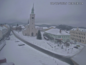 Město Kašperské Hory - Náměstí, koste sv. Markéty - 24.12.2025 v 09:00 Město Kašperské Hory - Náměstí, koste sv. Markéty - 24.12.2025 v 09:00