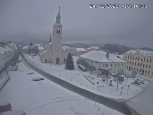 Město Kašperské Hory - Náměstí, koste sv. Markéty - 24.12.2025 v 09:15 Město Kašperské Hory - Náměstí, koste sv. Markéty - 24.12.2025 v 09:15