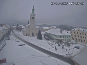 Město Kašperské Hory - Náměstí, koste sv. Markéty - 24.12.2025 v 09:30 Město Kašperské Hory - Náměstí, koste sv. Markéty - 24.12.2025 v 09:30