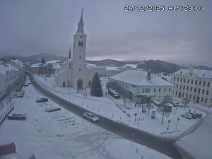 Město Kašperské Hory - Náměstí, koste sv. Markéty - 24.12.2025 v 14:30 Město Kašperské Hory - Náměstí, koste sv. Markéty - 24.12.2025 v 14:30