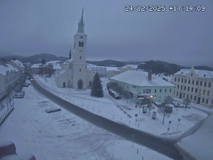 Město Kašperské Hory - Náměstí, koste sv. Markéty - 24.12.2025 v 16:15 Město Kašperské Hory - Náměstí, koste sv. Markéty - 24.12.2025 v 16:15