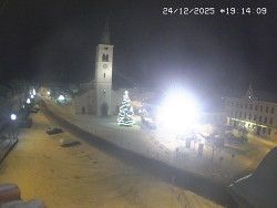 Náměstí, koste sv. Markéty