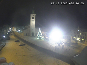 Město Kašperské Hory - Náměstí, koste sv. Markéty - 24.12.2025 v 21:15 Město Kašperské Hory - Náměstí, koste sv. Markéty - 24.12.2025 v 21:15
