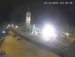 Náměstí, koste sv. Markéty