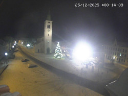 Náměstí, koste sv. Markéty