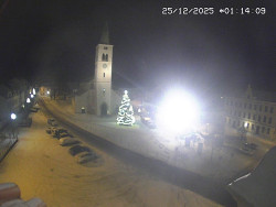 Náměstí, koste sv. Markéty