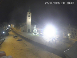 Náměstí, koste sv. Markéty