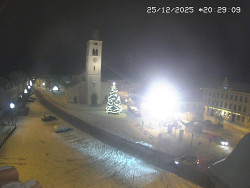 Náměstí, koste sv. Markéty