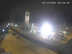 Náměstí, koste sv. Markéty