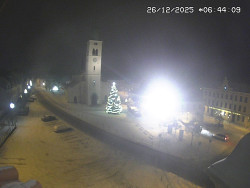 Náměstí, koste sv. Markéty