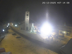 Náměstí, koste sv. Markéty