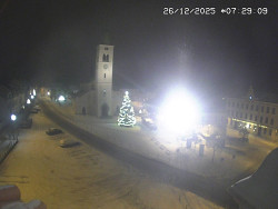 Náměstí, koste sv. Markéty