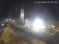 Náměstí, koste sv. Markéty