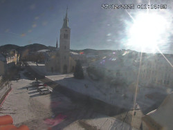 Náměstí, koste sv. Markéty