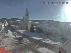 Náměstí, koste sv. Markéty