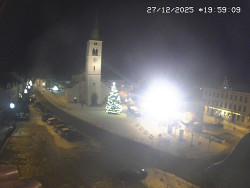 Náměstí, koste sv. Markéty