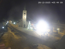 Náměstí, koste sv. Markéty