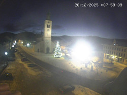 Náměstí, koste sv. Markéty