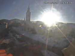 Náměstí, koste sv. Markéty