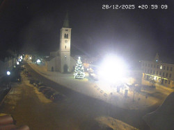 Náměstí, koste sv. Markéty