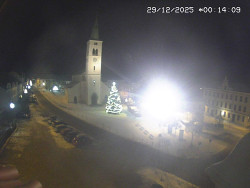 Náměstí, koste sv. Markéty