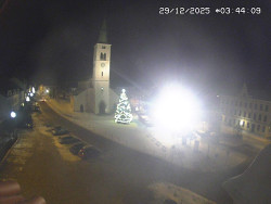 Náměstí, koste sv. Markéty