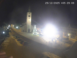 Náměstí, koste sv. Markéty