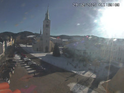 Náměstí, koste sv. Markéty