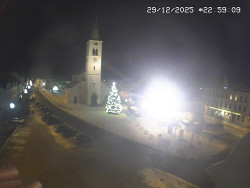 Náměstí, koste sv. Markéty