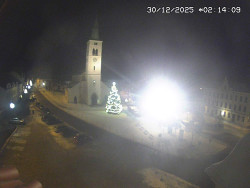 Náměstí, koste sv. Markéty