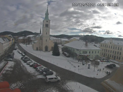 Náměstí, koste sv. Markéty