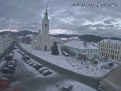 Náměstí, koste sv. Markéty