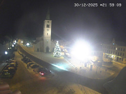 Náměstí, koste sv. Markéty