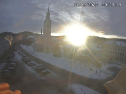 Náměstí, koste sv. Markéty