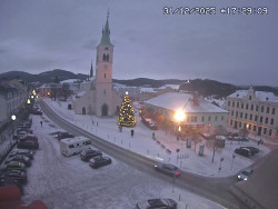 Náměstí, koste sv. Markéty