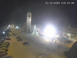 Náměstí, koste sv. Markéty